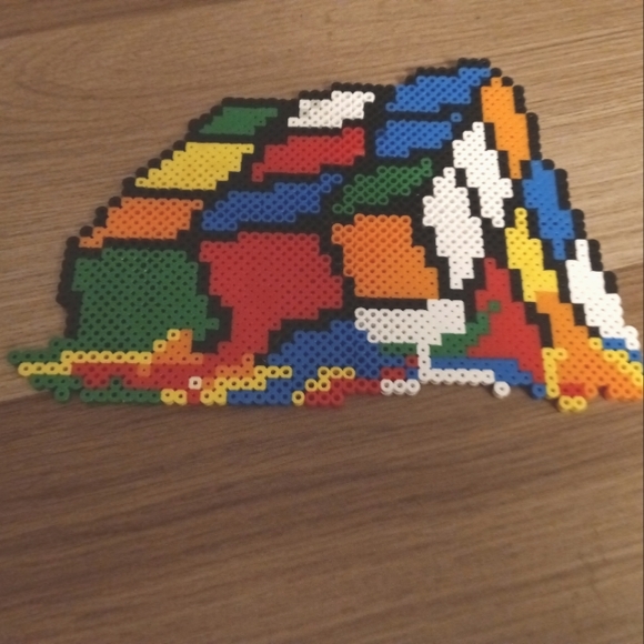 Melting Rubiks Cube Art - Picture 1 of 1